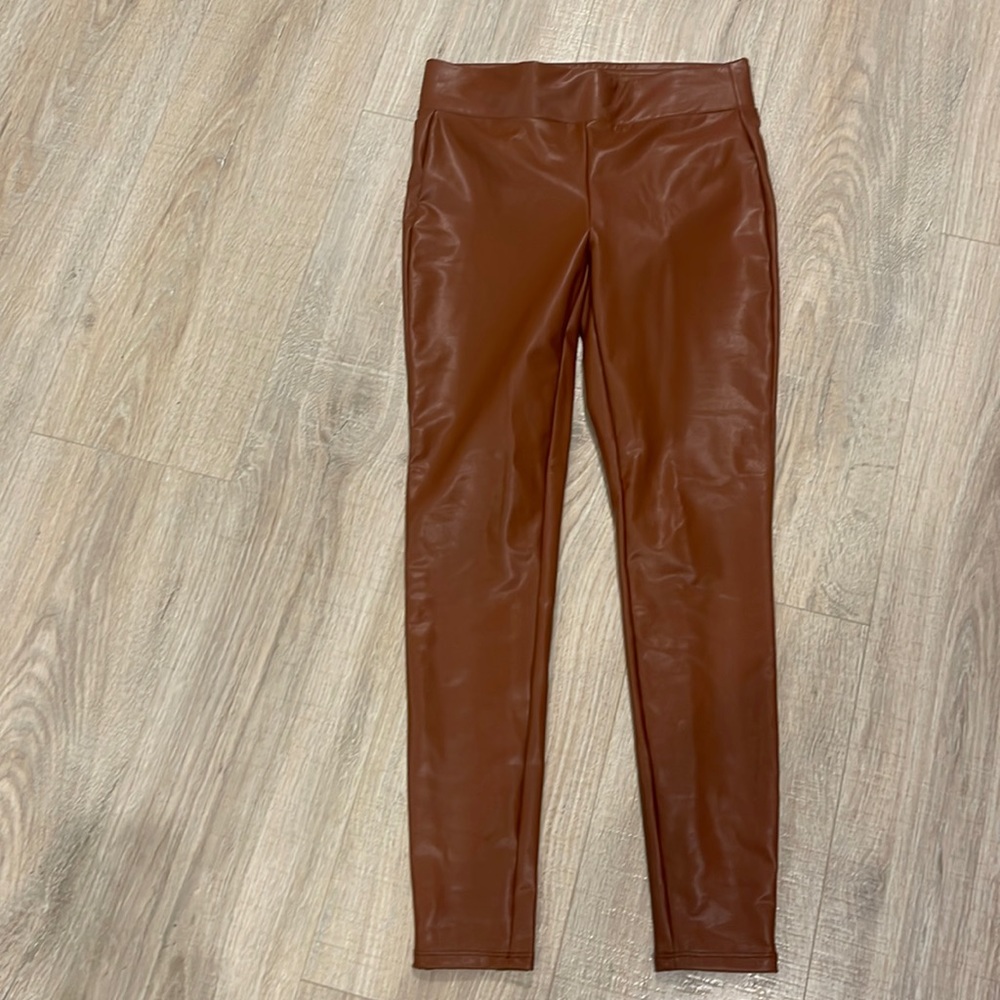 Loft faux leather leggings